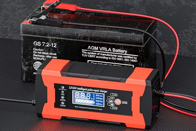 Automatic Car Battery Charger, Only $22 on Walmart.com card image
