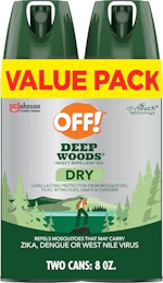 OFF! Deep Woods Insect Repellent 2-Pack