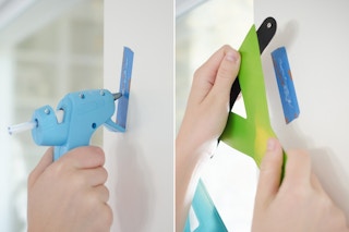 painters tape hot glue