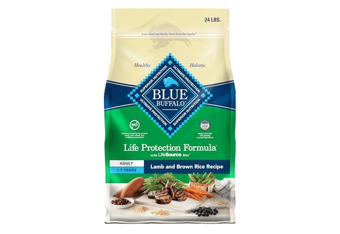 2 Blue Buffalo Dog Food Bags