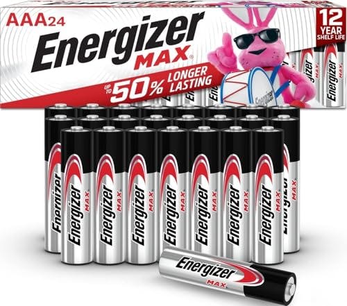 Energizer AAA Batteries 24-Pack