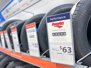 tire aisle shot