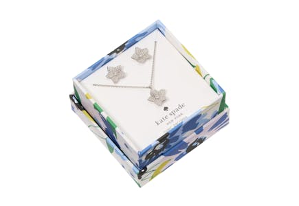 Kate Spade Necklace And Studs Set