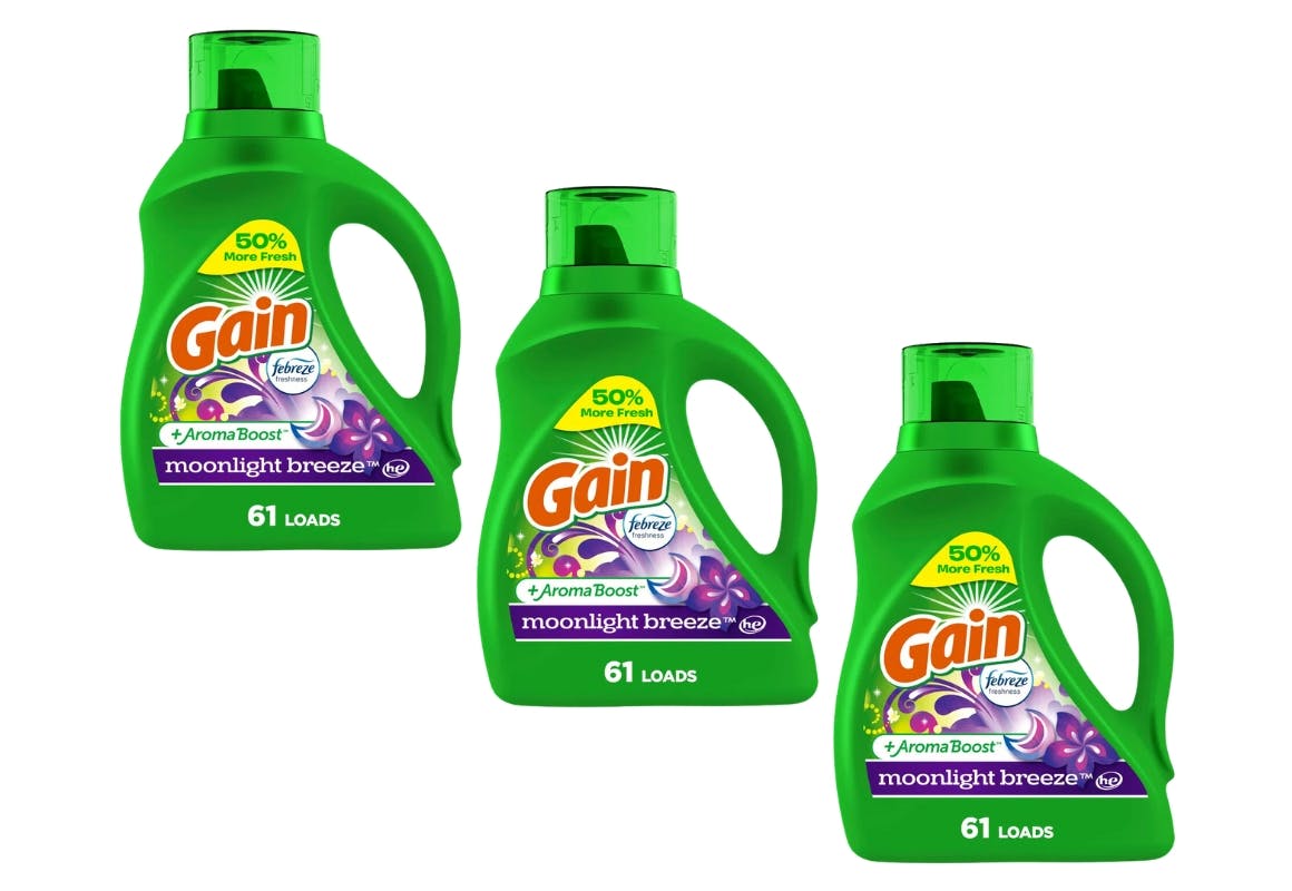 3 Gain Laundry Detergents