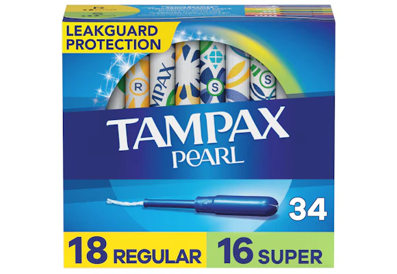 2 Tampax Tampons