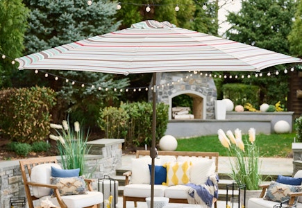Garden Relfections Patio Umbrella