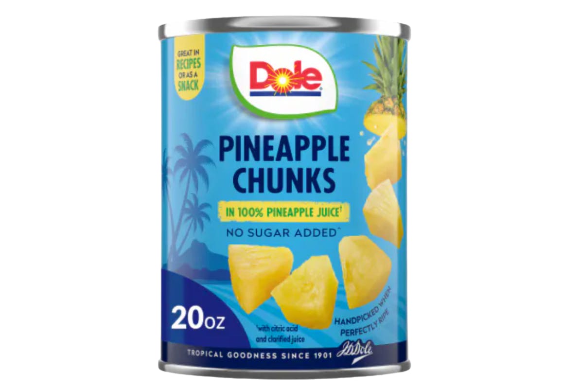 2 Dole Pineapple Cans
