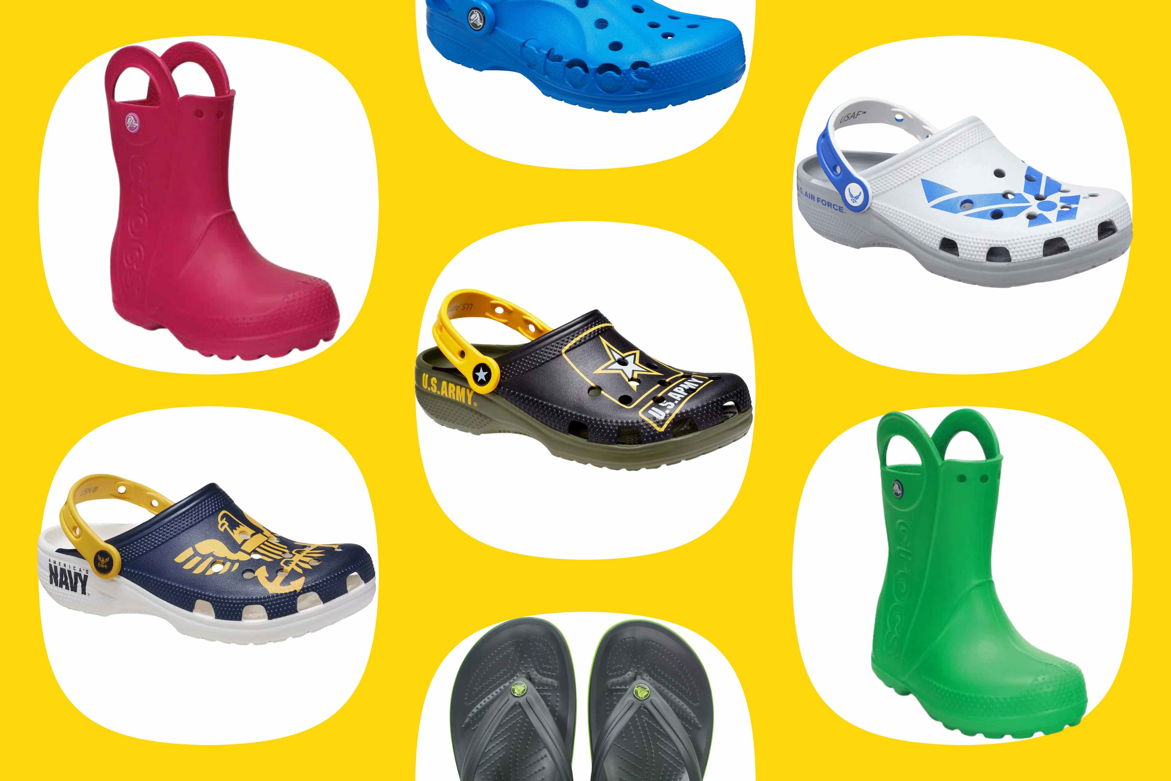 Up to 64% Off Crocs at Walmart: $15 Sandals, $25 Military Clogs