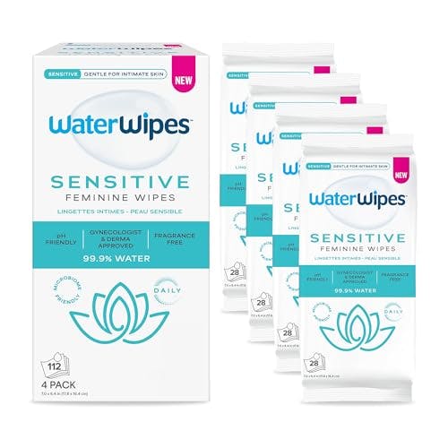 WaterWipes® Sensitive Wipes Wipes 4-Pack