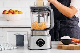 Ninja Blender & Food Processor Combo on a kitchen counter.