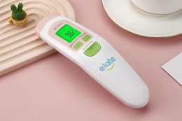 No-Touch Forehead Thermometer, $12.98 for Amazon Prime Members (Reg. $40) card image