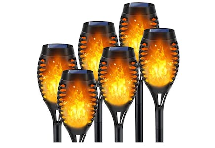Solar Torch Light 6-Pack