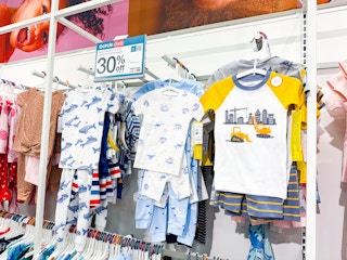 target carter pajama area
