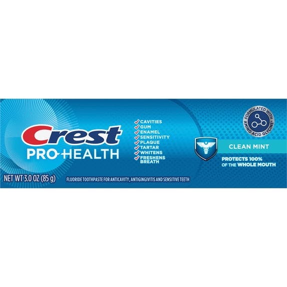 2 Crest Pro-Health Toothpastes