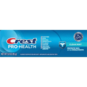 2 Crest Pro-Health Toothpastes
