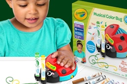 Crayola Musical Doodle Bug Toy Set, Just $19.99 at Amazon card image