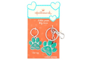Hallmark Pet Tag Keychain Set