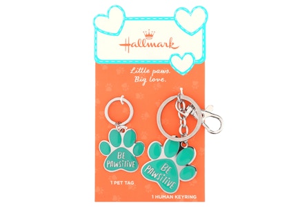 Hallmark Pet Tag Keychain Set
