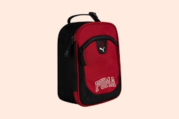 puma lunch bag on a light background