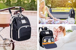 Multi-Use Diaper Bag With Storage and Changing Station From $22 at Walmart card image