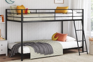 Walmart Mainstays twin bunk bed