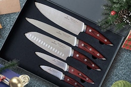 Brewin Japanese Chef Knife Set, Only $22.19 on Amazon (Reg. $59.99) card image