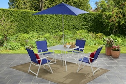 This $99 Mainstays Patio Dining Set at Walmart Is Too Good to Miss card image