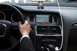 a man with a car charger