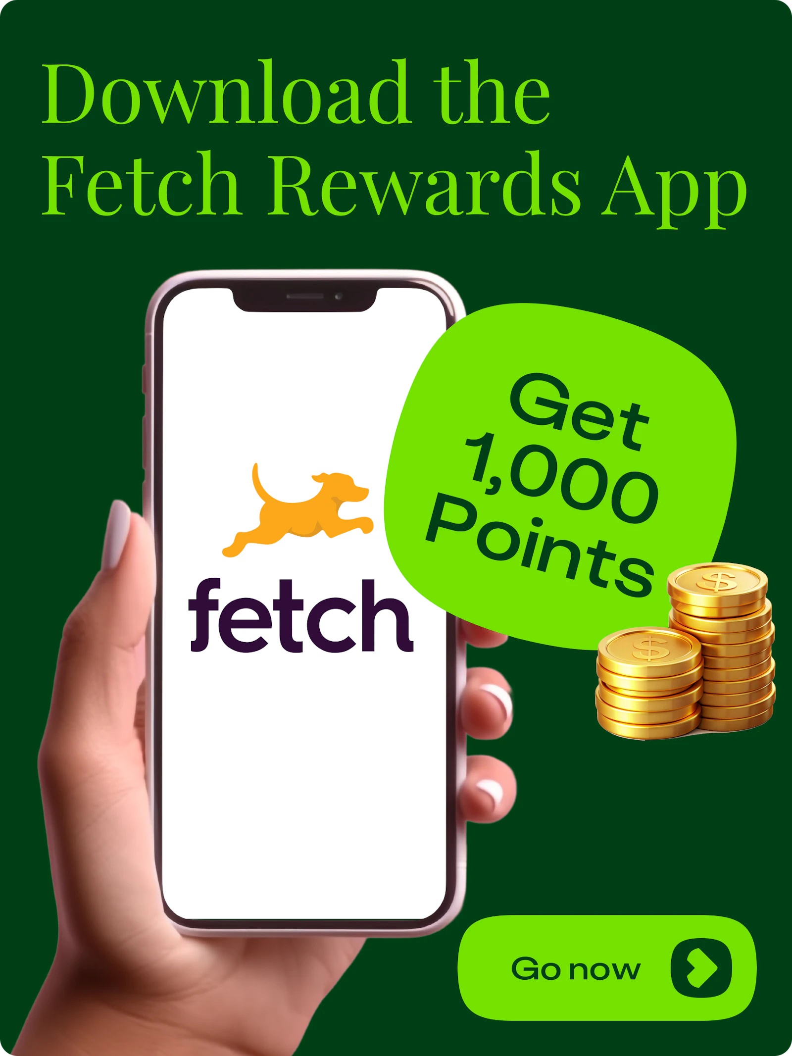 Fetch H Get 1,000 Free Points From Fetch Rewards App (Updated Daily With Fetch ...