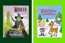Wicked's Elphaba and Rudolph Golden Books