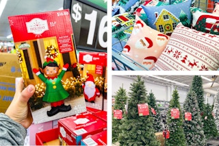christmas pillows inflatables trees walmart