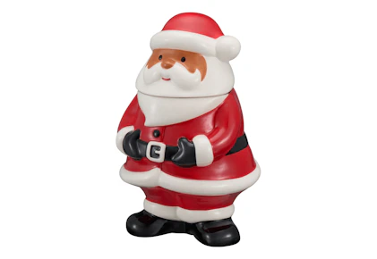 Holiday Time Santa Treat Jar