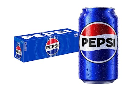3 Pepsi or MTN Dew Soda 12-Packs