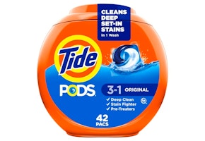 4 Tide Pods Tubs