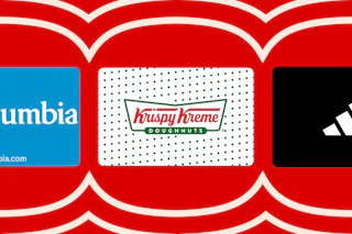 gift cards on a header