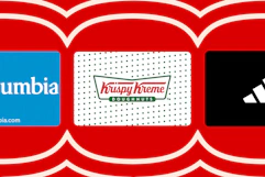 gift cards on a header
