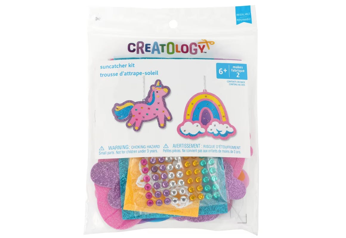 Unicorn & Rainbow Suncatcher Kit