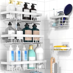 Shower Caddy Organizer Set