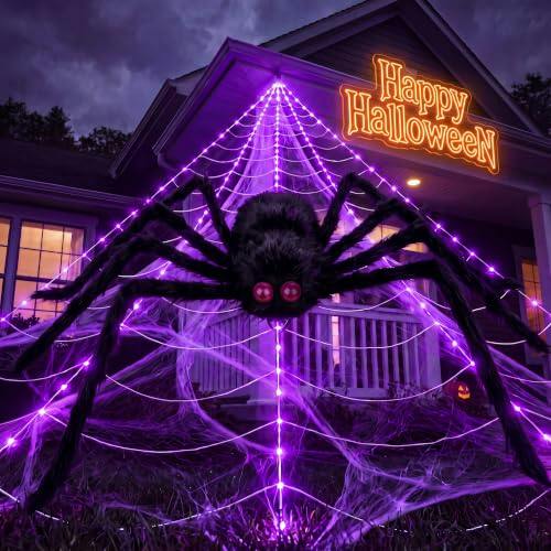 Brightown Halloween Spider Web Set