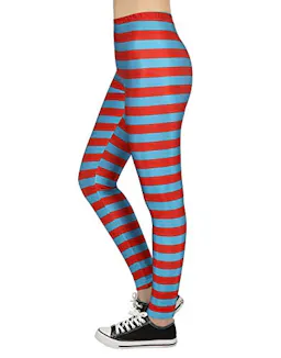 Women's Striped Leggings