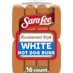 Sara Lee Hot Dog Buns Pack