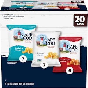 Cape Cod Chips 20-Pack