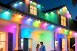 200 Feet of Permanent Smart Outdoor Lights, Only $75 on Amazon (Reg. $150) card image