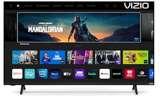 Smart TV on a white background