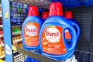 persil laundry detergent on a store shelf