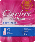 Carefree Body Shape Pads