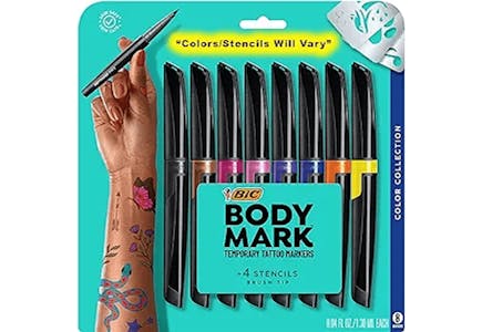 Bic Tattoo Markers