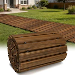 Wooden Garden Pathway