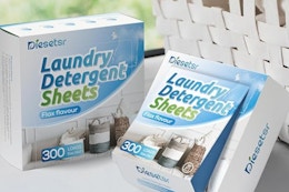 300-Count Laundry Detergent Sheets, as Low as $4.04 on Amazon card image