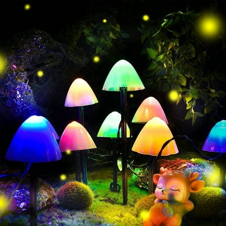 Mushroom Solar Lights